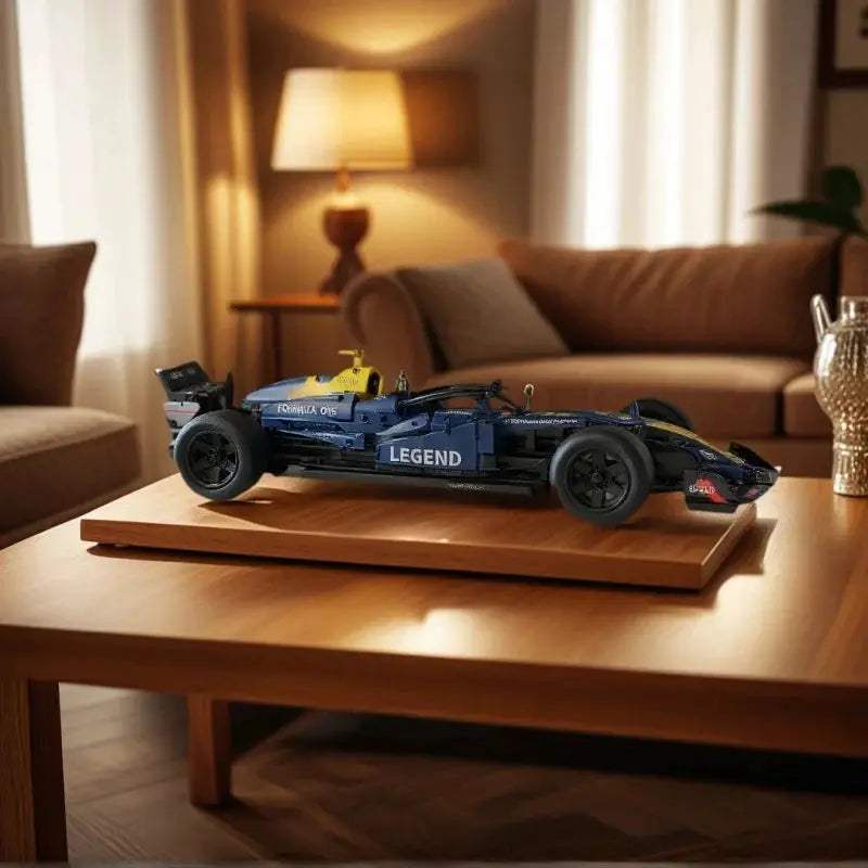  Blue Racing Car Building Blocks For Adults Educational -  ToylandEU™