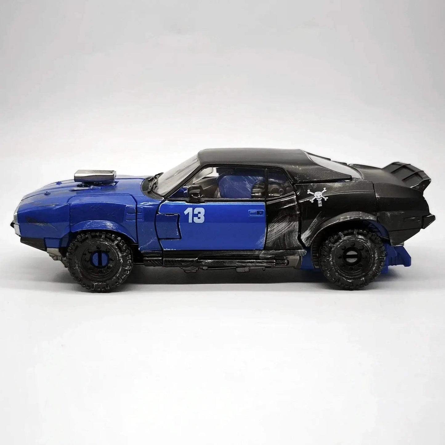 Blue Warrior Transformer Action Figure KO Edition Collectible - ToylandEU