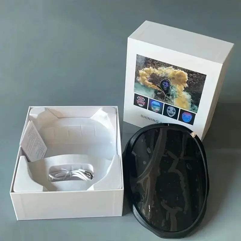  Bluetooth LED Mask App Control Programmable Face -  ToylandEU™