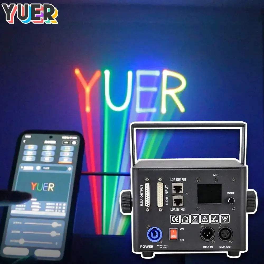 Bluetooth RGB Stage Lighting Scanner 5W For DJ Parties - ToylandEU