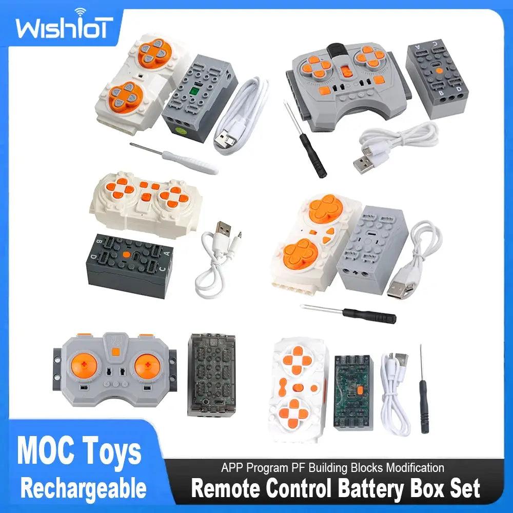  Bluetooth Rechargeable Remote Battery Box Set For Lego -  ToylandEU™