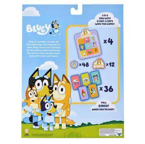 Bluey Bingo Game Set For Kids With Interactive Family Fun - ToylandEU