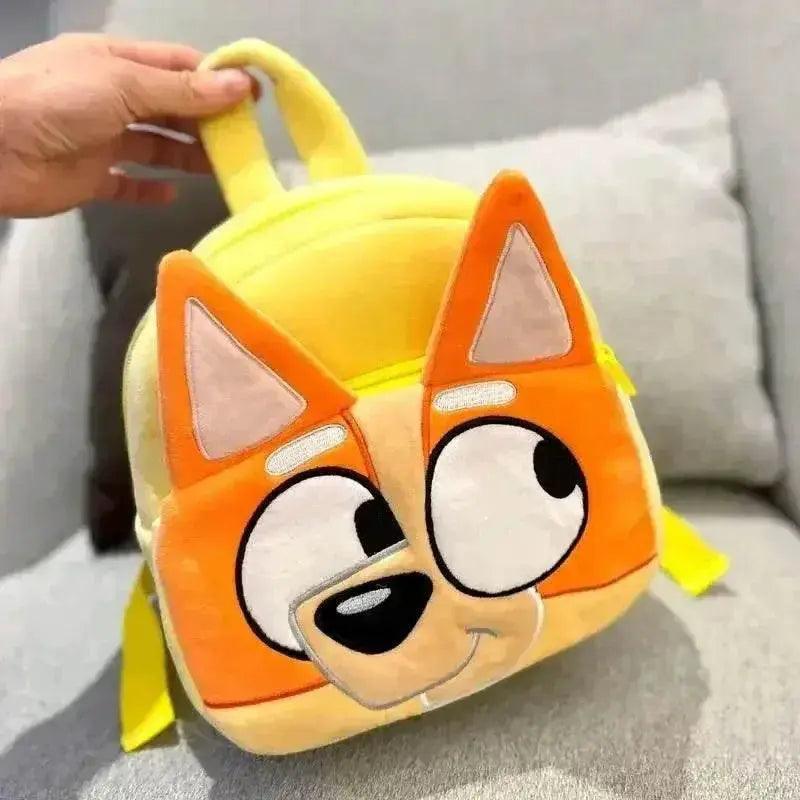  Bluey Cartoon Family Plush Backpack - Children's Fun Snack Bag,  -  ToylandEU™