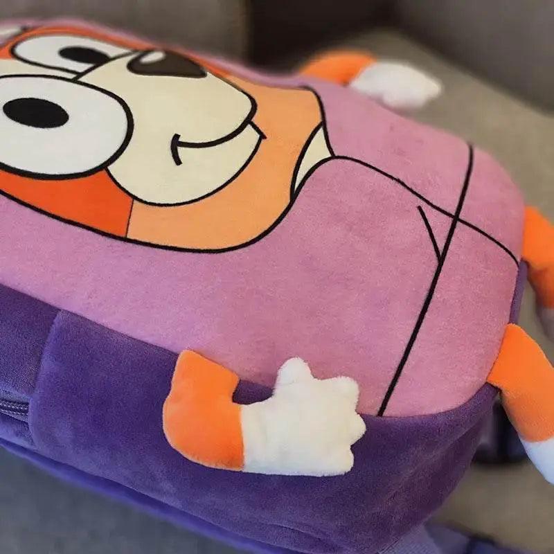  Bluey Family Plush Backpack - Cartoon Dog Schoolbag for Kids -  -  ToylandEU™