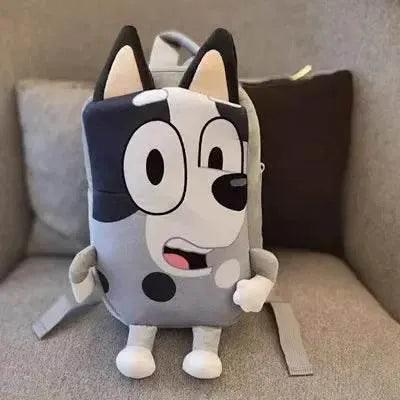  Bluey Family Plush Backpack - Cartoon Dog Schoolbag for Kids -  -  ToylandEU™