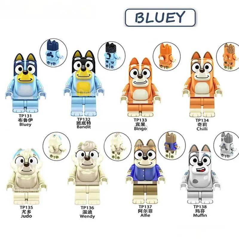  Bluey Lego Minifigures 8 Pack Collectible Playset -  ToylandEU™