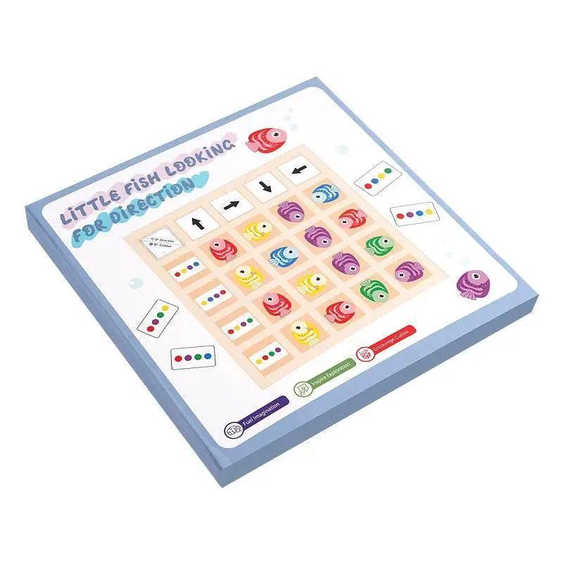  Wooden Montessori Color Logic Battle Board Game For Kids -  ToylandEU™