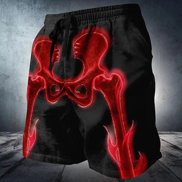 Board Shorts | Skull Print Quick Dry | Toylandeu™