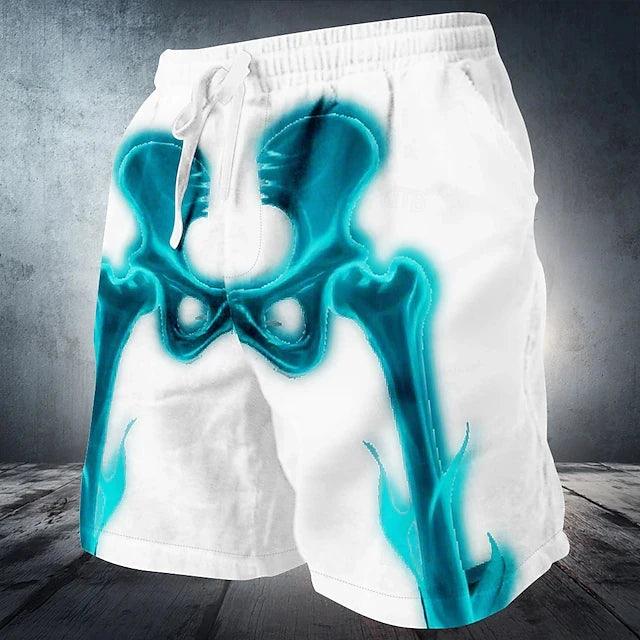Board Shorts | Skull Print Quick Dry | Toylandeu™