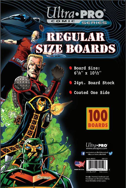 Boards Regular 100 Pack Made By Ultra Pro Quality Standard - ToylandEU