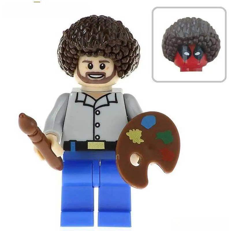  Bob Ross Lego Minifigures Iconic Art Tribute Collectors -  ToylandEU™