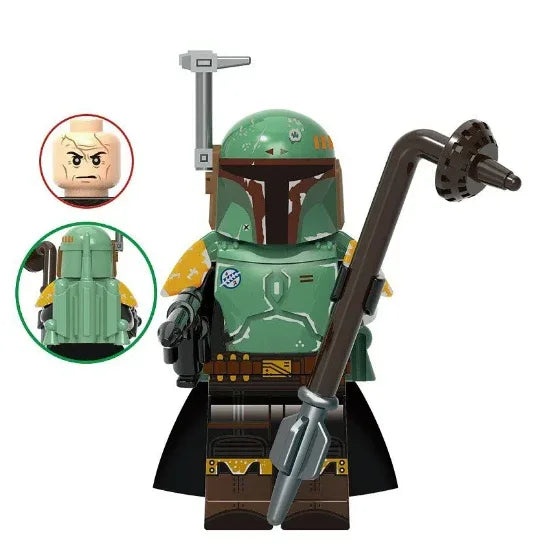 Boba Fett Figure Star Wars Collectible Display Figure Premium - ToylandEU