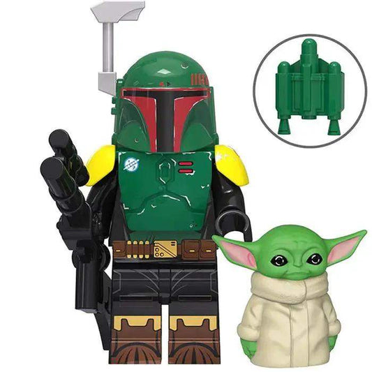  Boba Fett Lego Minifigure Grogu Dual Pack -  ToylandEU™