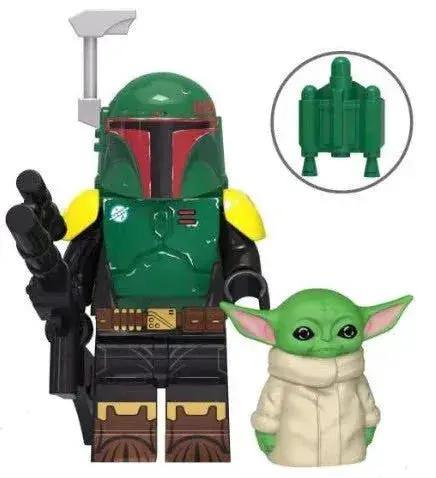  Boba Fett Minifigure Set With Grogu Jetpack Armor -  ToylandEU™