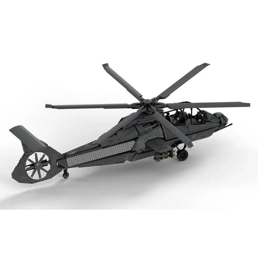 Boeing-Sikorsky RAH-66 Comanche MOC Building Blocks Model Building Bricks MOC - ToylandEU