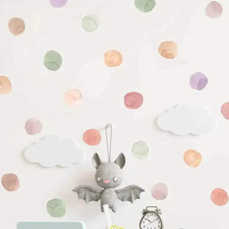Bohemian Dot Wall Decals Self Adhesive For Kids Room - ToylandEU