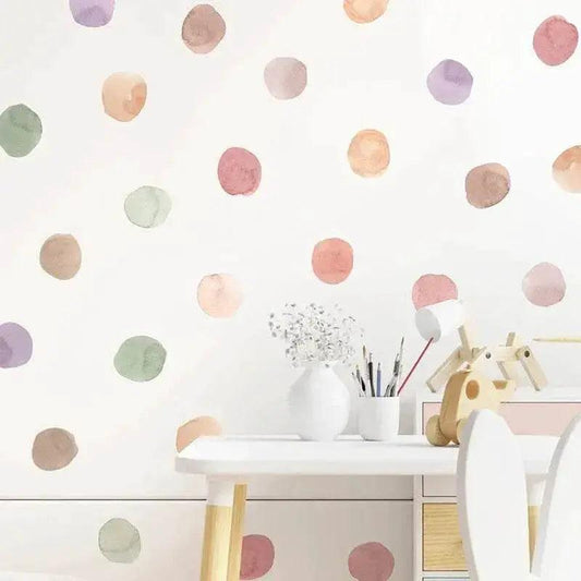  Bohemian Dot Wall Decals Self Adhesive Kids Toyland EU -  ToylandEU™