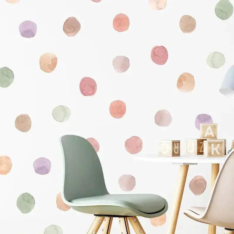  Bohemian Dot Wall Decals Self Adhesive Kids Toyland EU -  ToylandEU™