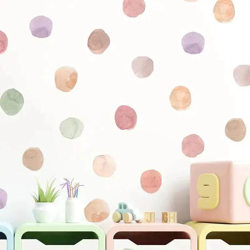  Bohemian Dot Wall Decals Self Adhesive Kids Toyland EU -  ToylandEU™