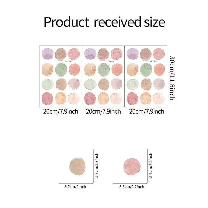  Bohemian Dot Wall Decals Self Adhesive Kids Toyland EU -  ToylandEU™