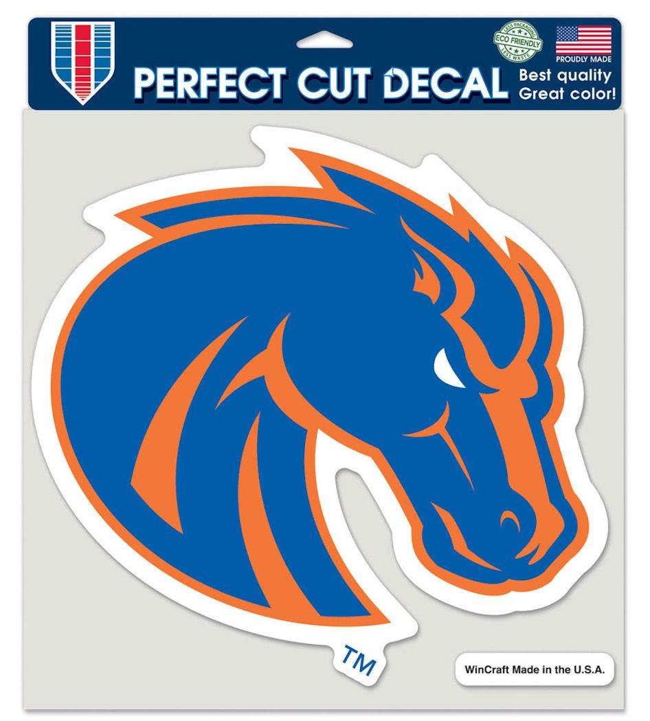 Boise State Broncos Decal 8x8 Perfect Cut Color - Special Order - ToylandEU
