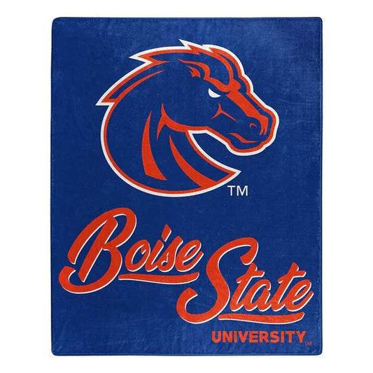 Boise State Broncos Raschel Blanket 50x60 Signature Design - ToylandEU