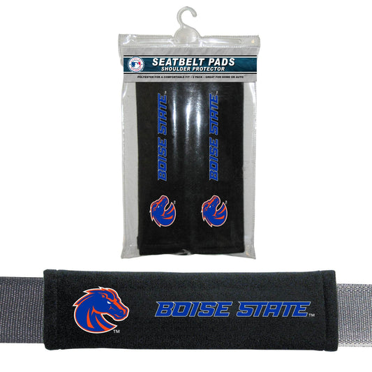 Boise State Broncos Seat Belt Pads Premium Car Accessory - ToylandEU