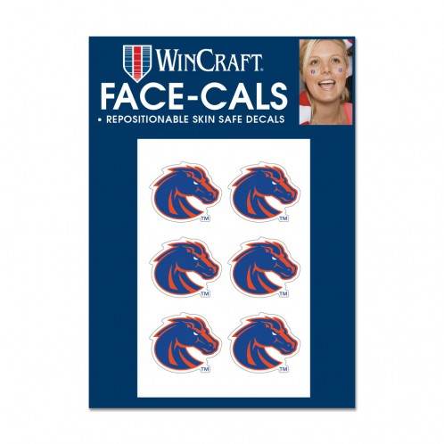 Boise State Broncos Tattoo Face Decals Special Order - ToylandEU