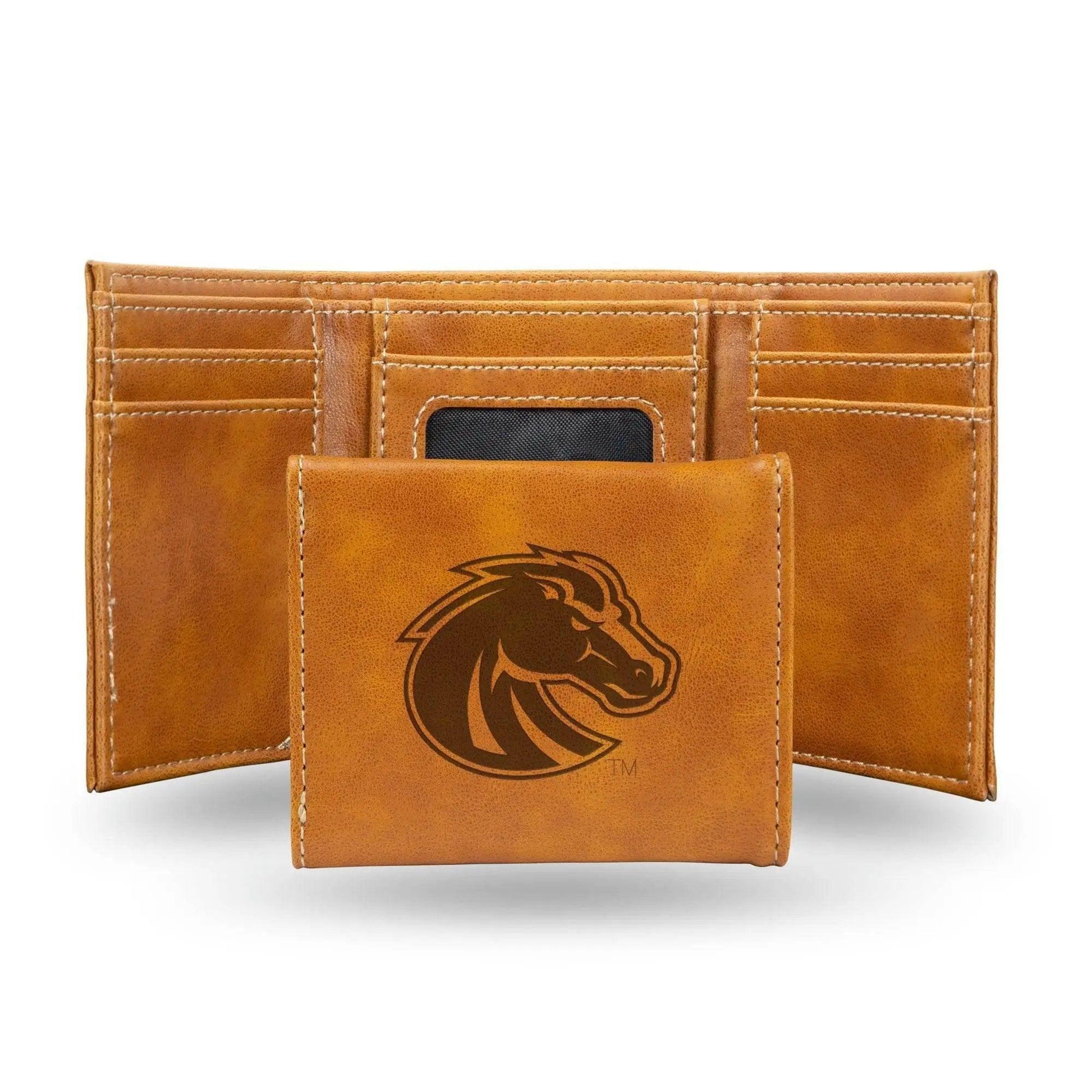  Boise State Broncos Trifold Wallet Laser Engraved Elite -  ToylandEU™