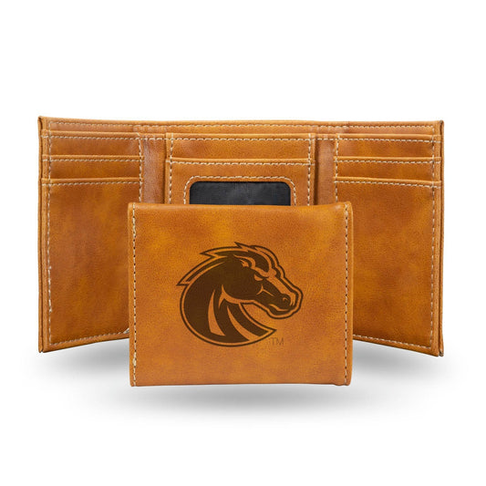 Boise State Broncos Trifold Wallet Laser Engraved Elite - ToylandEU