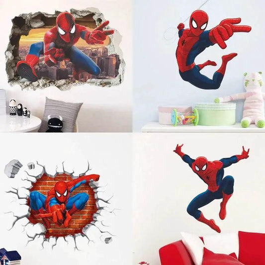  Bold 3D Spiderman Wall Stickers Kids Room Toyland EU -  ToylandEU™