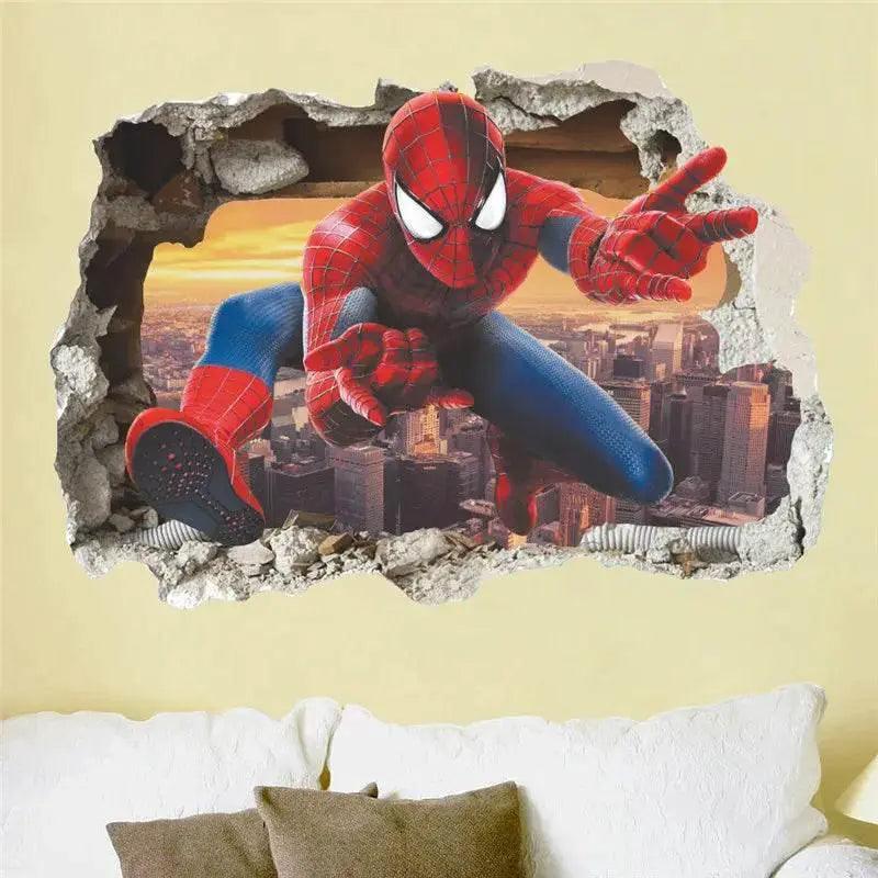  Bold 3D Spiderman Wall Stickers Kids Room Toyland EU -  ToylandEU™