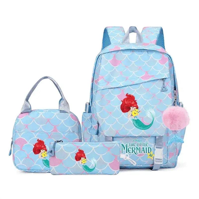  Bold 3Piece Kids Backpack Set Little Mermaid Toyland EU -  ToylandEU™
