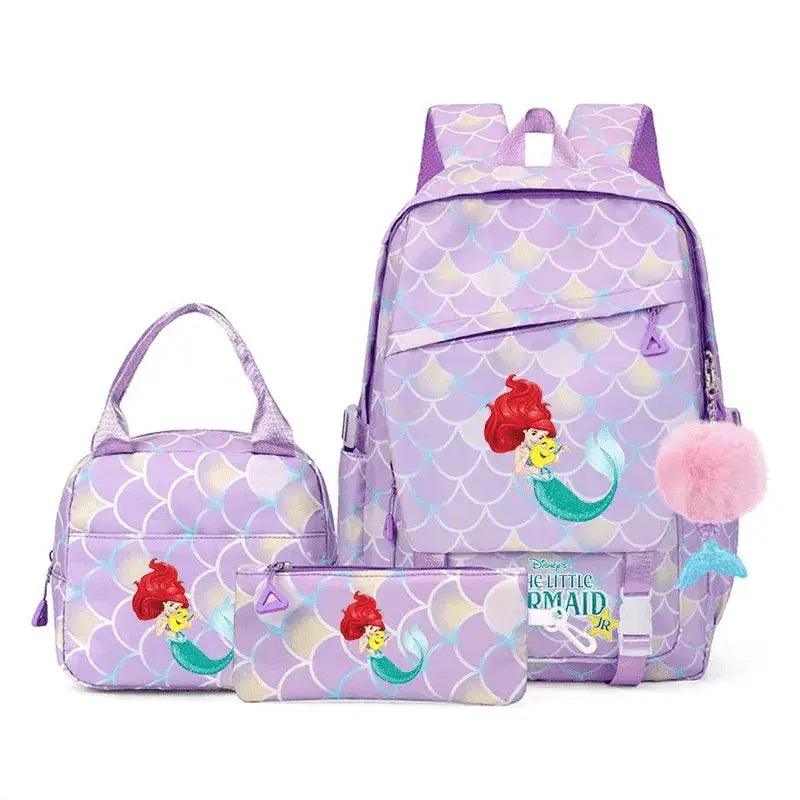  Bold 3Piece Kids Backpack Set Little Mermaid Toyland EU -  ToylandEU™