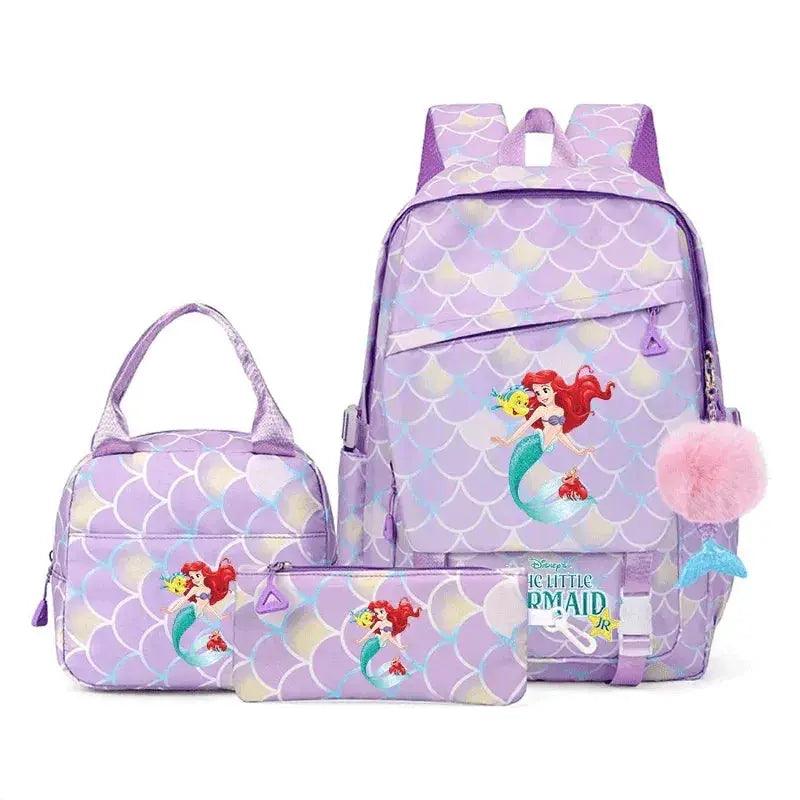  Bold 3Piece Kids Backpack Set Little Mermaid Toyland EU -  ToylandEU™