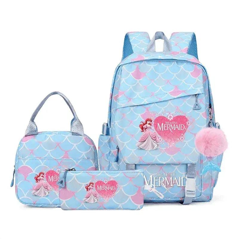 Bold 3Piece Kids Backpack Set Little Mermaid Toyland EU -  ToylandEU™