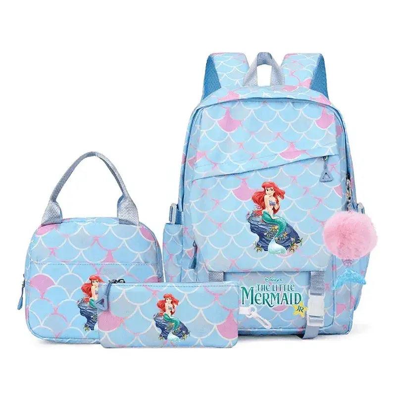  Bold 3Piece Kids Backpack Set Little Mermaid Toyland EU -  ToylandEU™