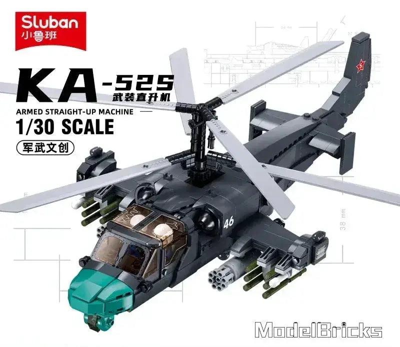  Bold Building Blocks KA50 Helicopter Model Toyland EU -  ToylandEU™