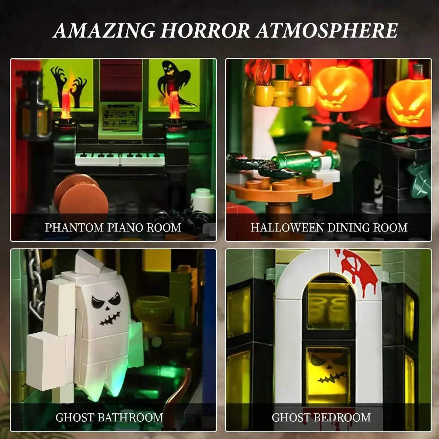 Bold Building Blocks Nightmare House 3D Toyland EU -  ToylandEU™