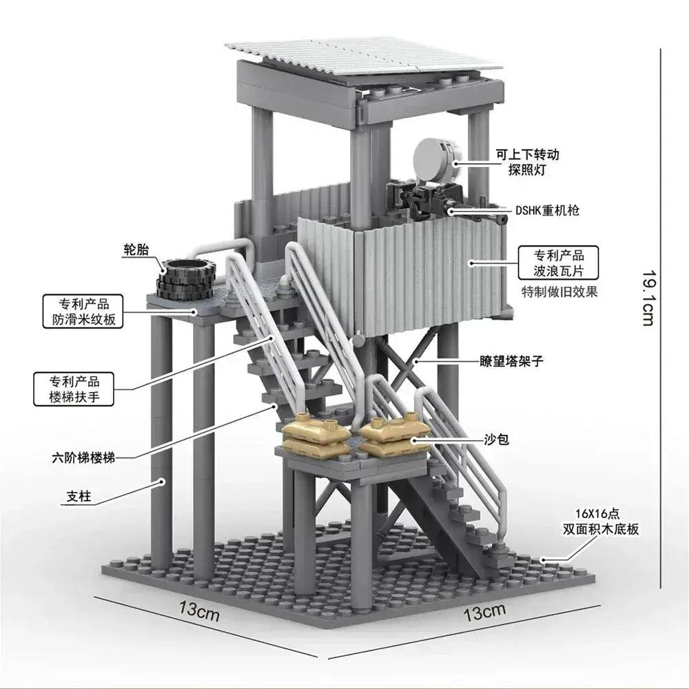  Bold Building Blocks Observation Tower 2In1 Toyland EU -  ToylandEU™