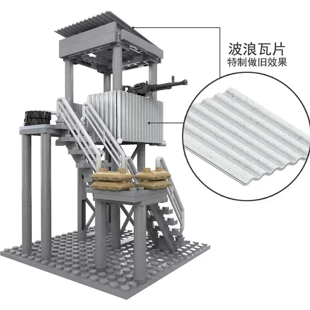 Bold Building Blocks Observation Tower 2In1 Toyland EU -  ToylandEU™