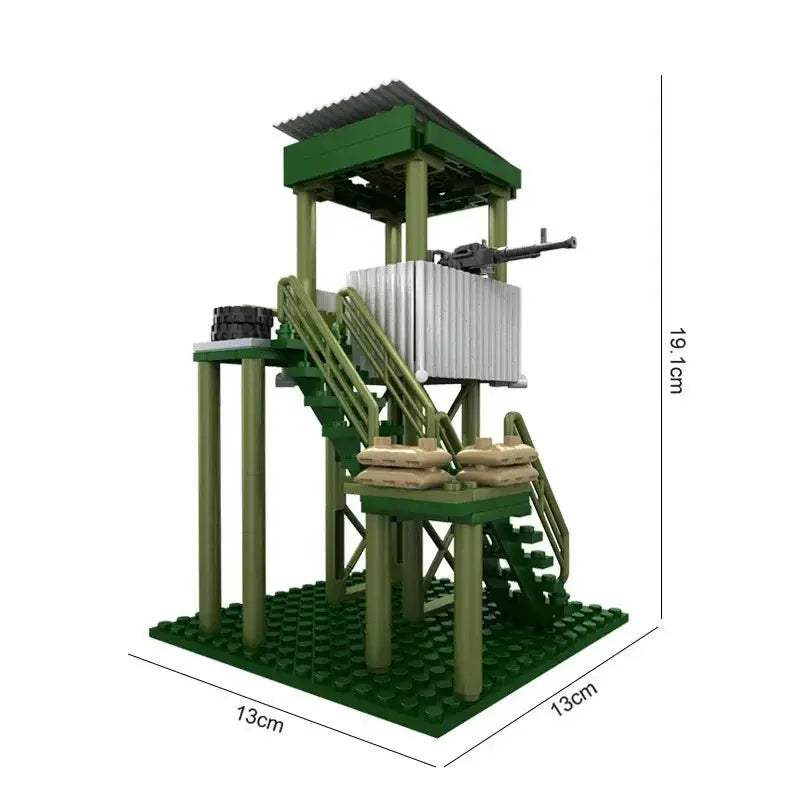  Bold Building Blocks Observation Tower 2In1 Toyland EU -  ToylandEU™