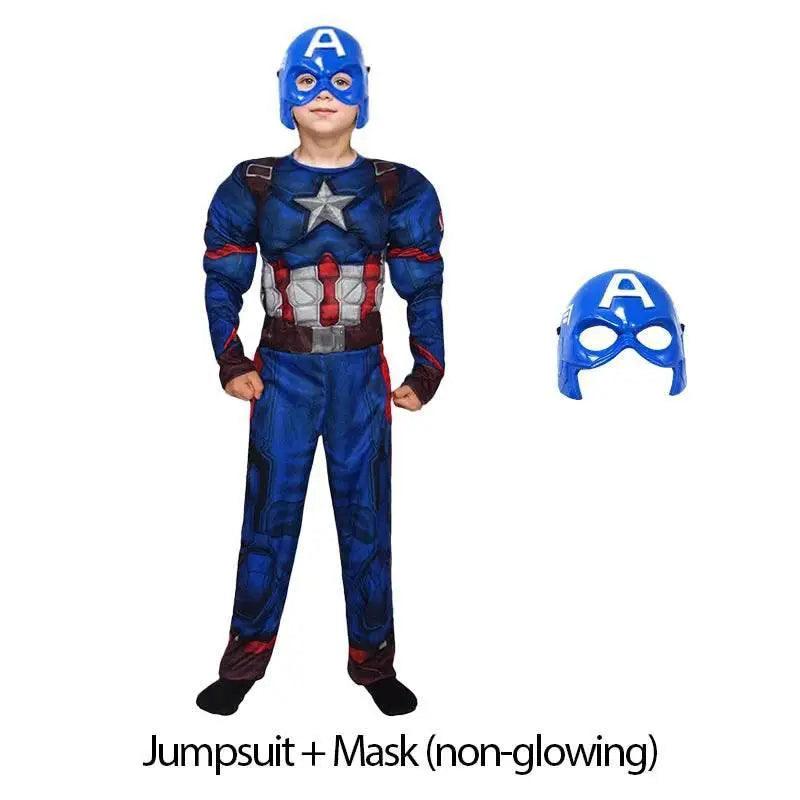  Bold Captain America Muscle Jumpsuit Cosplay Toyland EU -  ToylandEU™