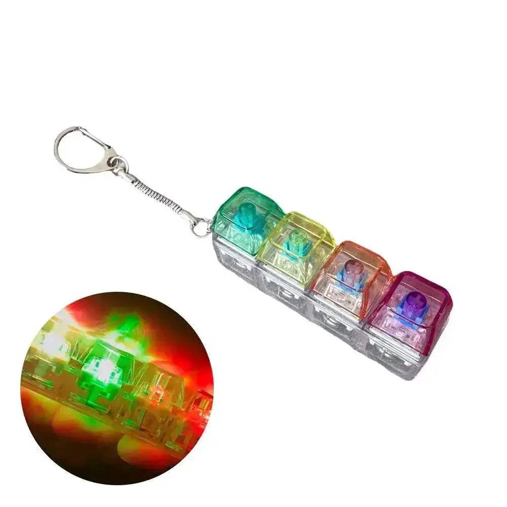  Bold Crystal Fidget Keycap LED Clicker 4 Key Toyland EU -  ToylandEU™