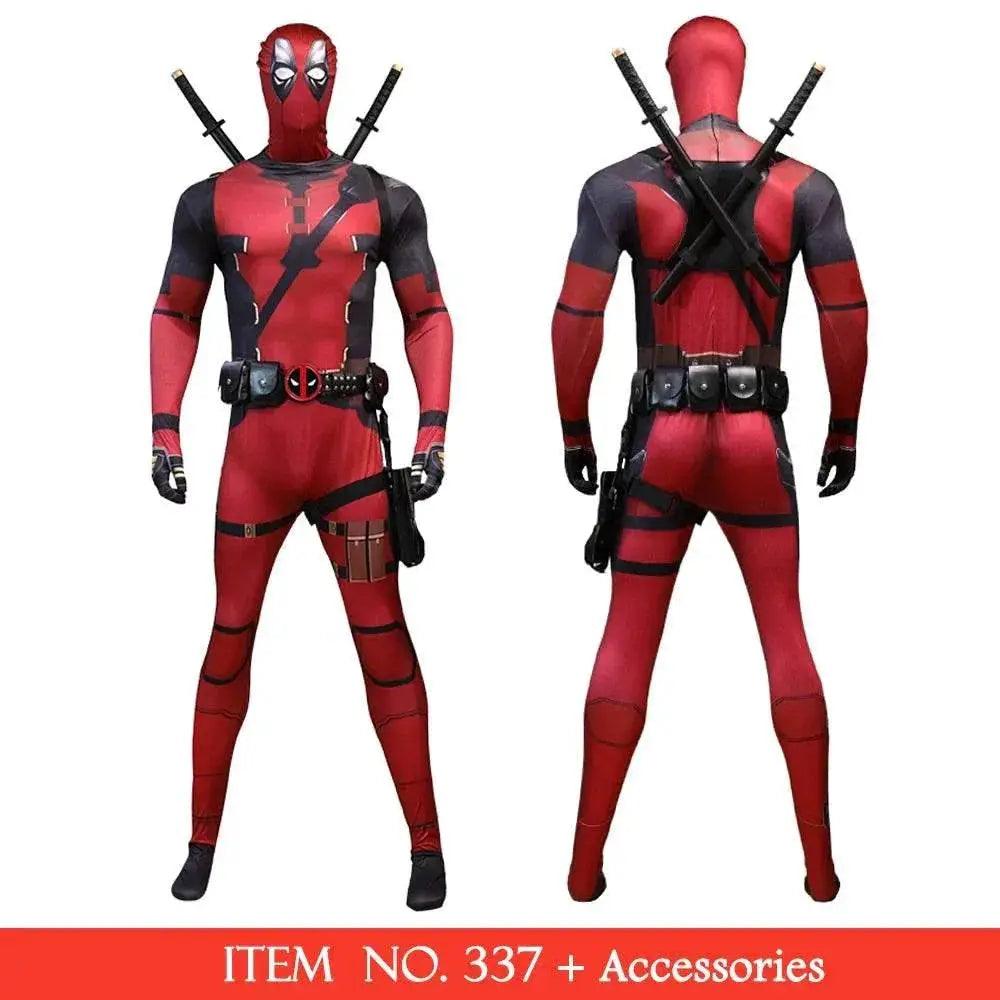 Bold Deadpool Costume Jumpsuit Backpack Toyland EU -  ToylandEU™