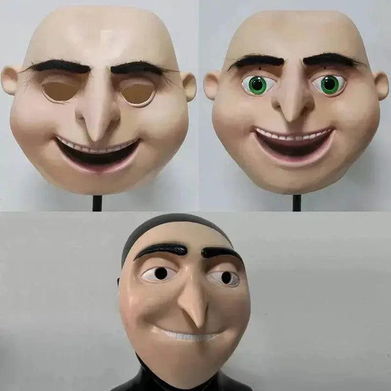  Bold Despicable Gru Mask Full Head Latex 2In1 Toyland EU -  ToylandEU™