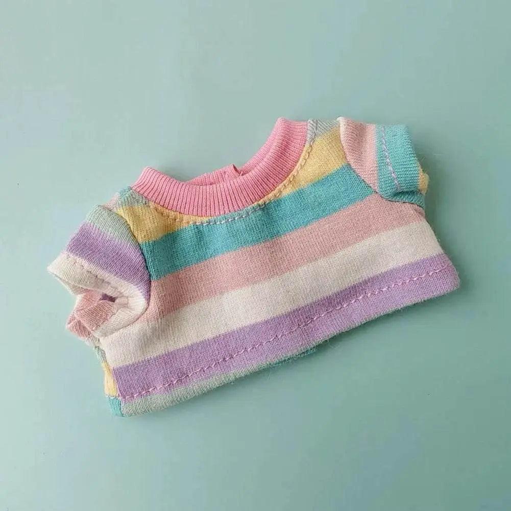  Bold Dopamine Stripe Labubu 15cm T Shirt Toyland EU -  ToylandEU™