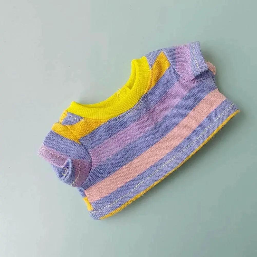  Bold Dopamine Stripe Labubu 15cm T Shirt Toyland EU -  ToylandEU™