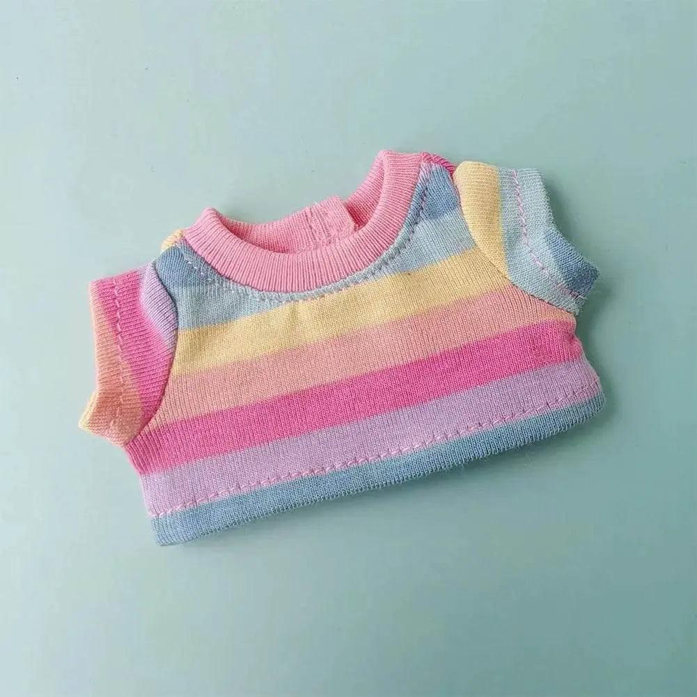  Bold Dopamine Stripe Labubu 15cm T Shirt Toyland EU -  ToylandEU™