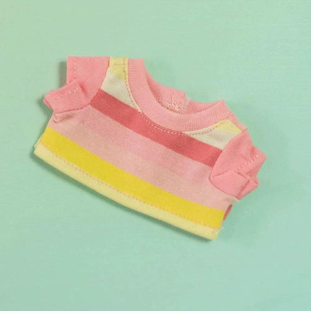  Bold Dopamine Stripe Labubu 15cm T Shirt Toyland EU -  ToylandEU™